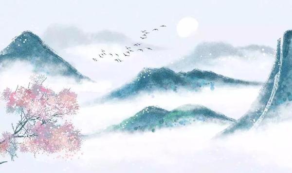 窗含西岭千秋雪,门泊东吴万里船.