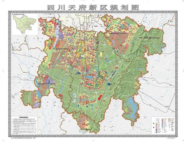 离天府广场直线距离38公里左右,和黄龙溪古镇两隔壁,此地也规划了一条