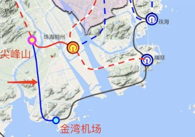 重磅规划广州地铁18号线经珠海北站明珠站鹤洲横琴坦洲