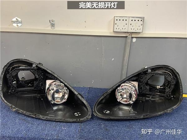 佛山南海卡宴大灯升级改装保时捷卡宴cayenne大灯升级led双光透镜效果