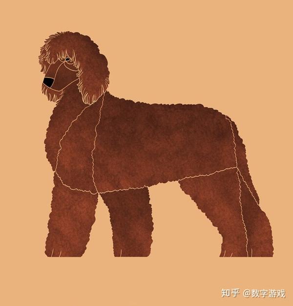 仿照毕加索牛的变形过程风格插画师画了10只狗一