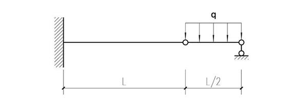 一级注册建筑师真题实战-建筑结构(20)多跨静定梁的受力分析及计算-3