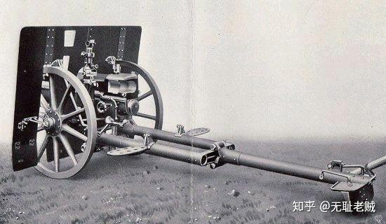 德国莱茵金属m1908式艾哈德75毫米山炮 口径: 75毫米 作战重量:529kg