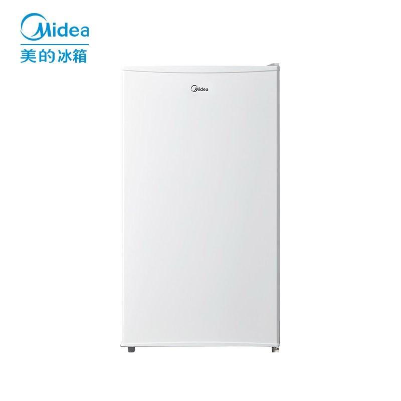 美的(midea) 93升冰箱 单门直冷节能低音白色小型迷你京东06 669.