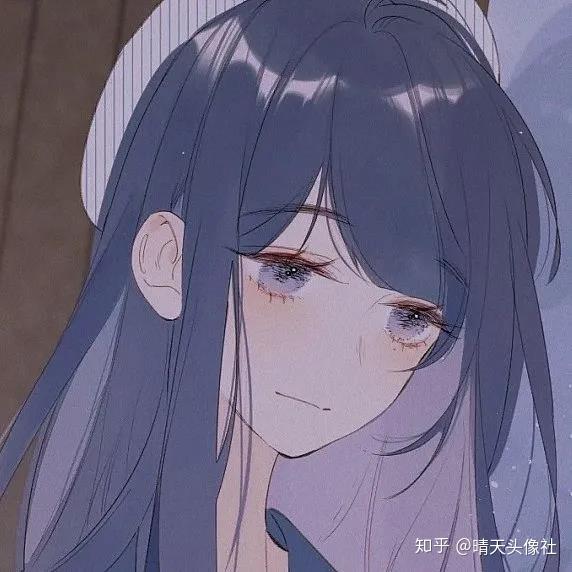 动漫女生头像,慢热的人最长情