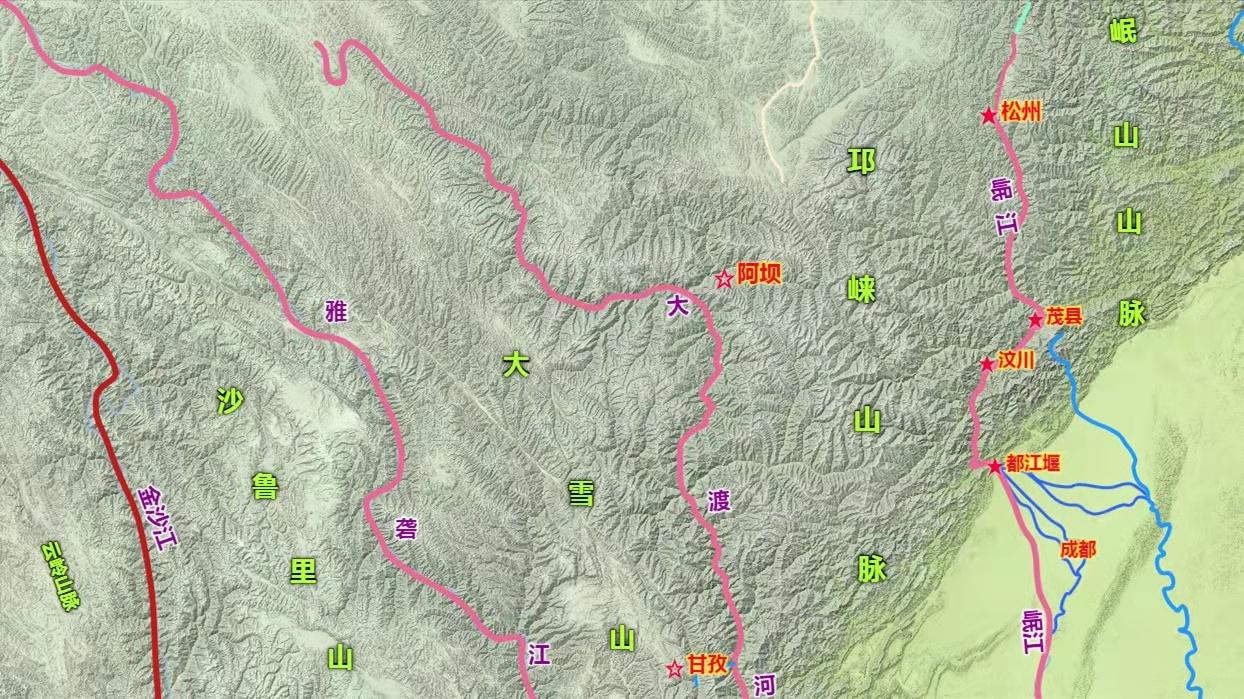 横断山区的军事重镇松州