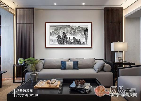 西墙沙发上挂什么画好 客厅西墙上最适合挂的画推荐