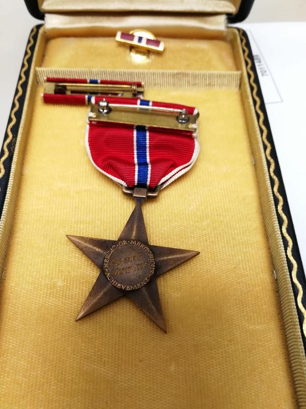 美国铜星勋章(二战刻名)