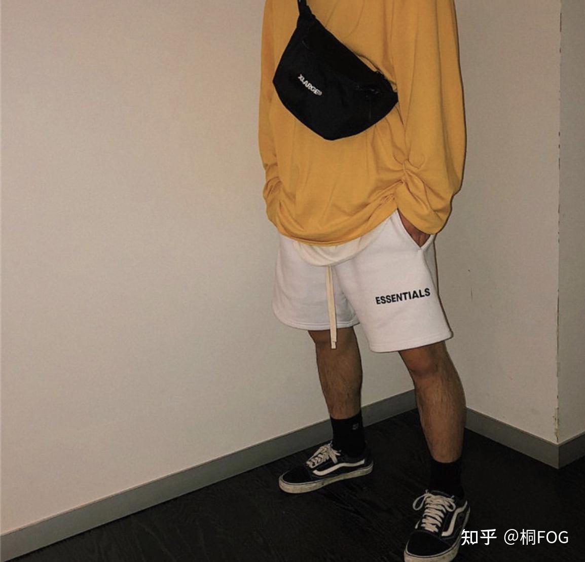 fearofgod头像,fearofgodlogo 桐自主fearofgod复线短裤做工细节解析