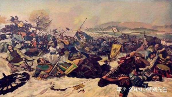 也是中国历史上著名的以少胜多的战役之一,为彻底埋葬秦王朝的统治