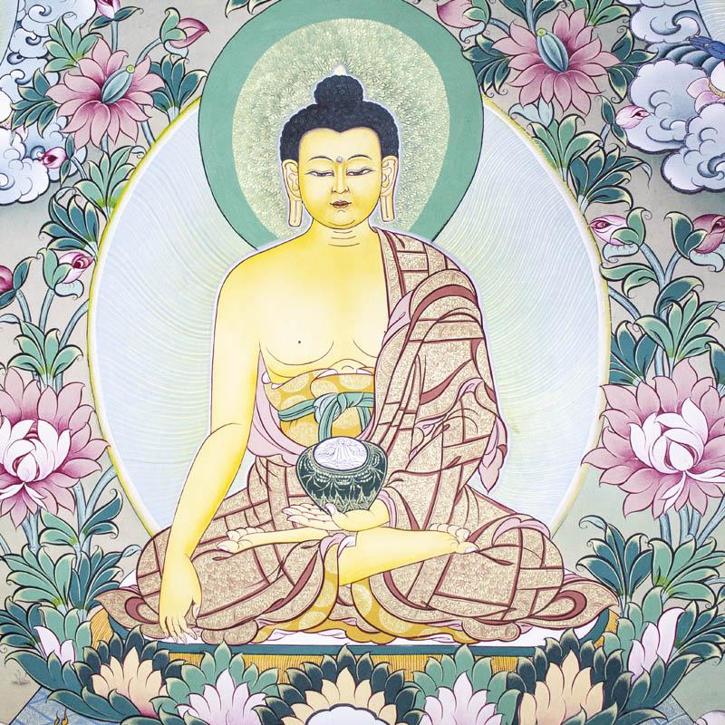 释迦牟尼佛唐卡