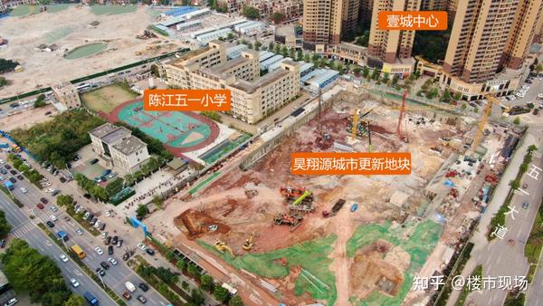 丨项目旁的陈江五一小学