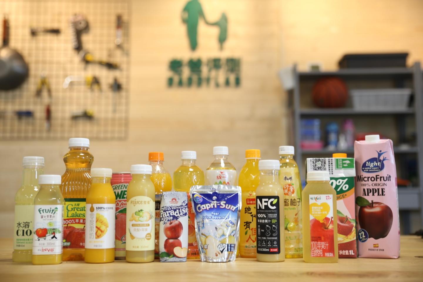 老爸评测教你如何分辨市面上琳琅满目的果汁饮料