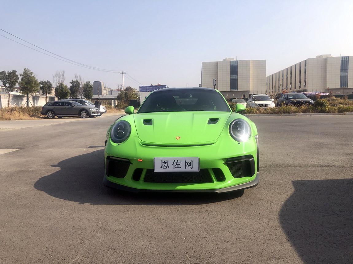 为赛道而生 保时捷 911 gt3 rs 蜥蜴绿 交付黄山客户