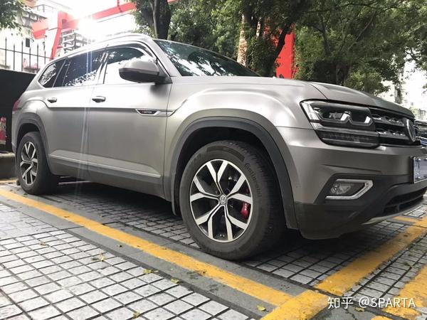 改装|大众途昂刹车升级改装sparta竞技六活塞套装,7座