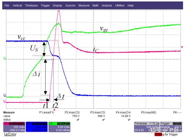 igbt开通暂态波形