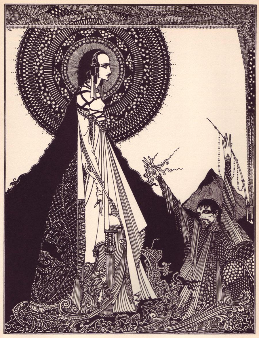 kay nielsen, 这里放一套他最著名的 《east of the sun and west of