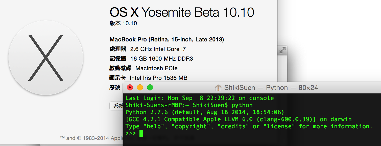 OSX 10.9.4 如何安装 Python 2.7? - OS X - 知乎