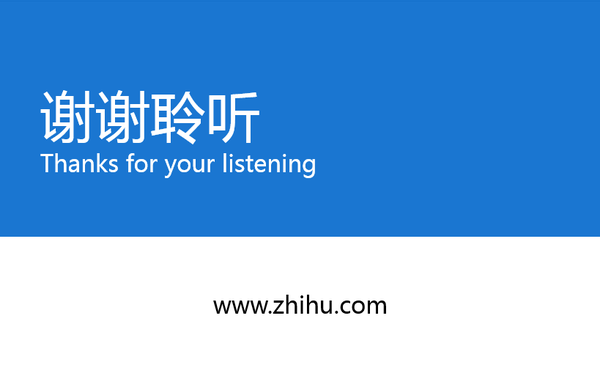 收起 --根据"知友"建议,"谢谢聆听"改为"谢谢倾听",更合适些.