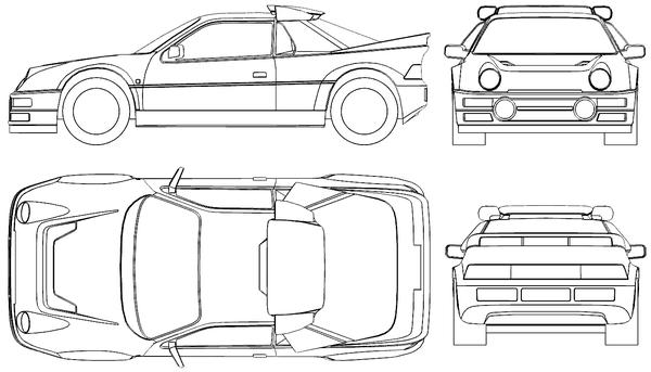 没赶上好时代的b组拉力赛神兽——ford rs200