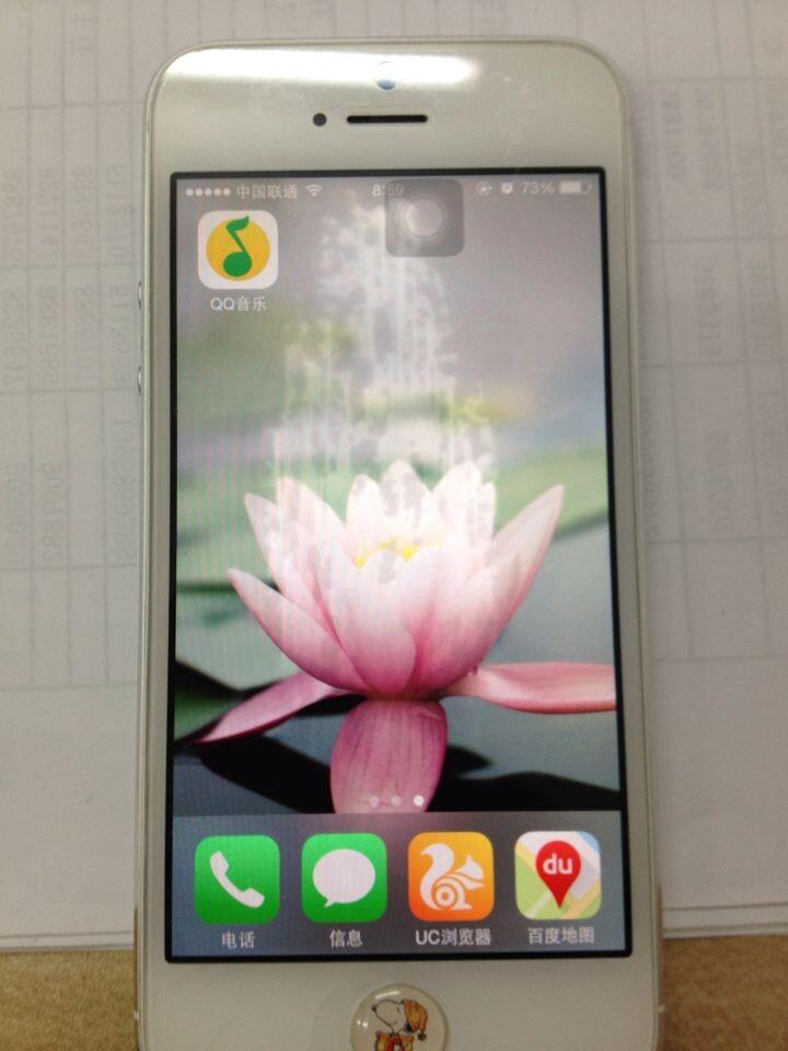 手机进水怎么办,能开机,但是有水印? - iPhone