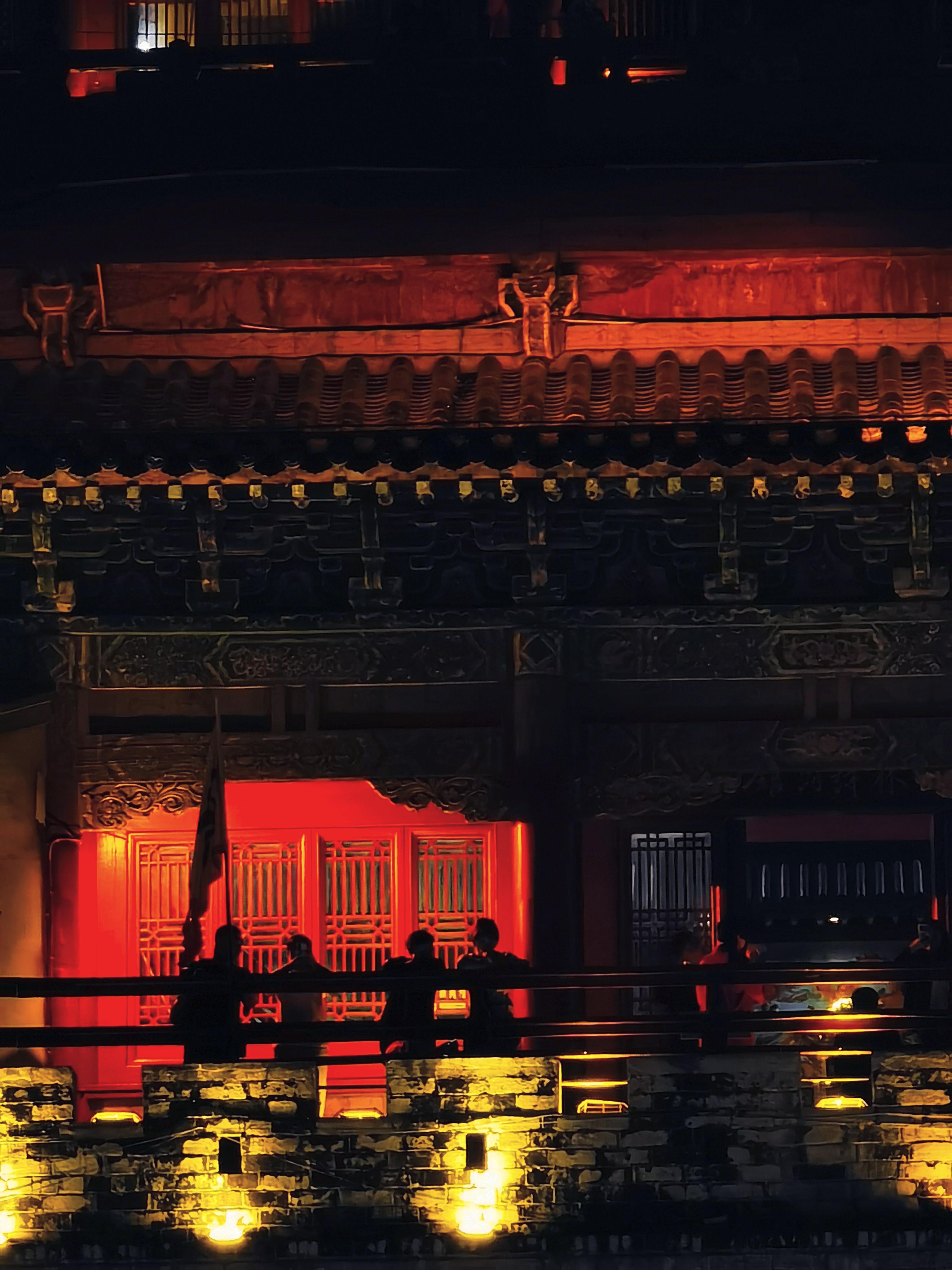 冰是睡着的水 的想法: 手机长焦镜头下的洛阳丽景门夜景 | 十一期间的