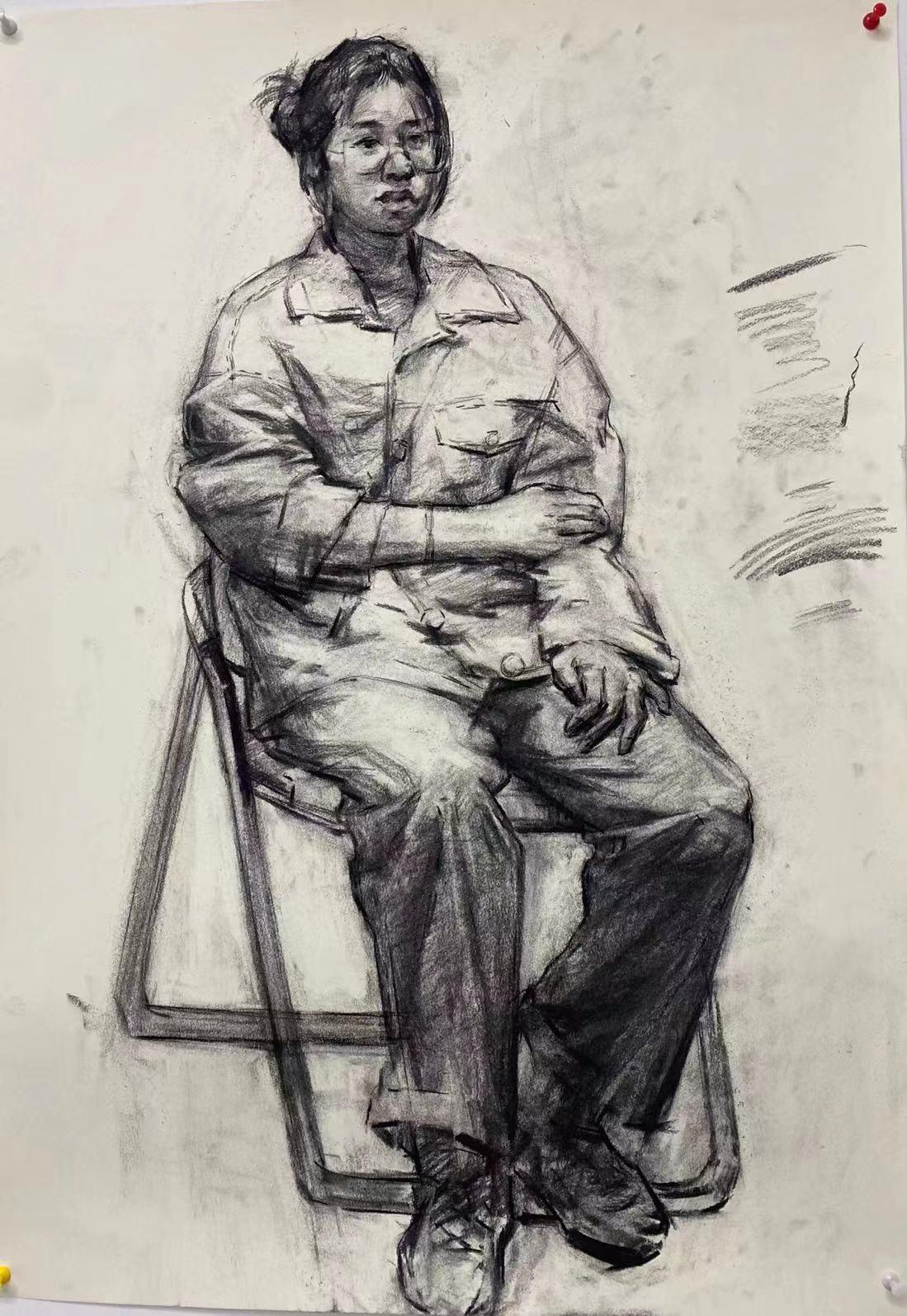 征艺国美考研 的想法: 国美考研 | 造型类素描高分画面 |  a class="