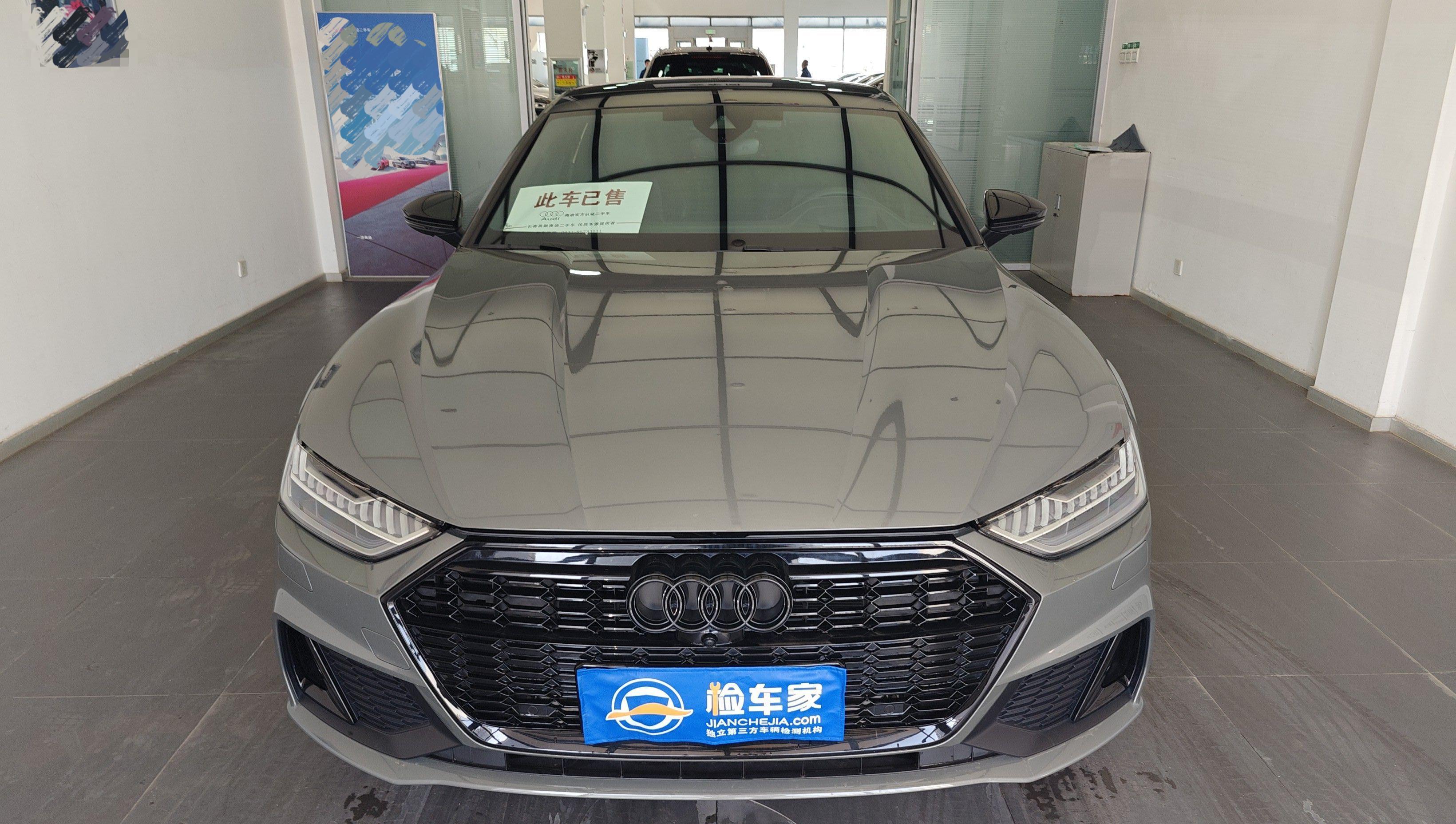  br>昨天在成都,帮粉丝检测了一台奥迪a7,22款55tquattro尊享型,2022