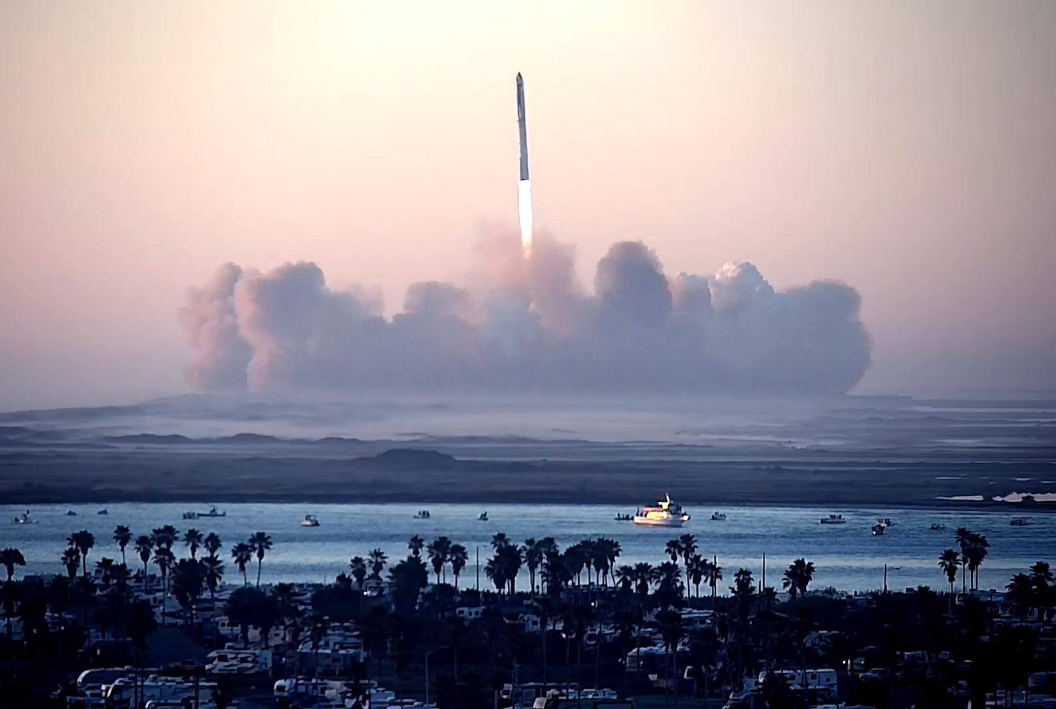 太空僧 的想法: 星舰第二次发射成功 | 不只过了maxq,热分离成功,还