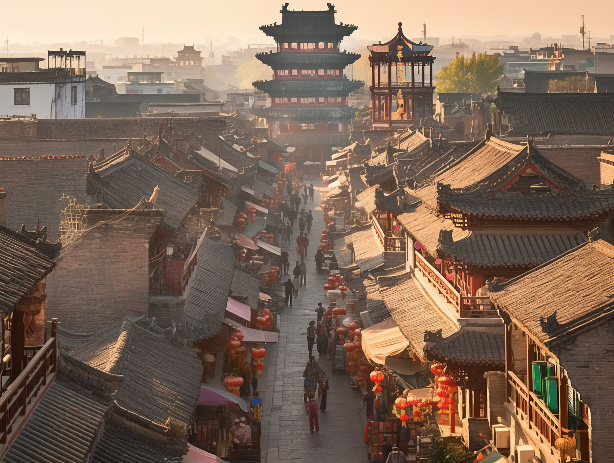 古代街道古风街道古代繁华街道古代的街道古代街中国古代街道古风街 