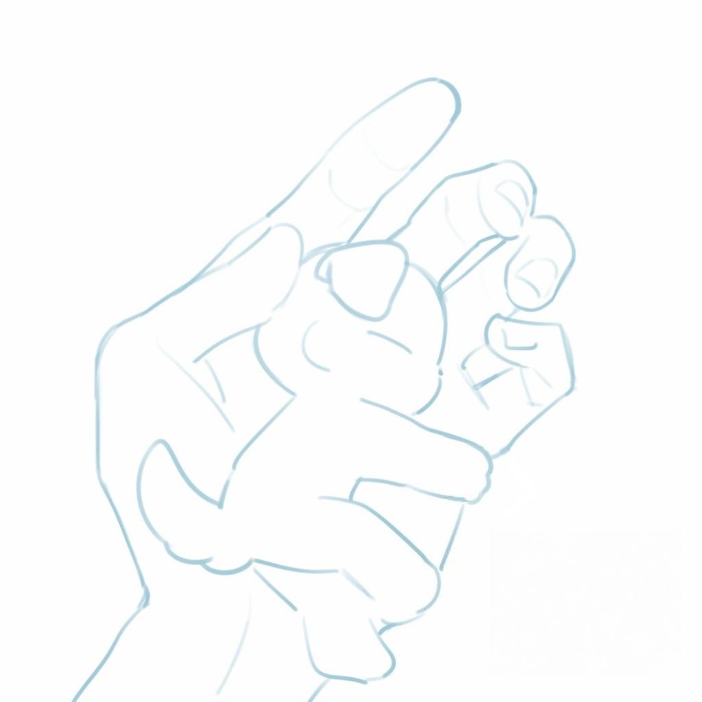 绘画参考丨捧在手里的小东西太可爱