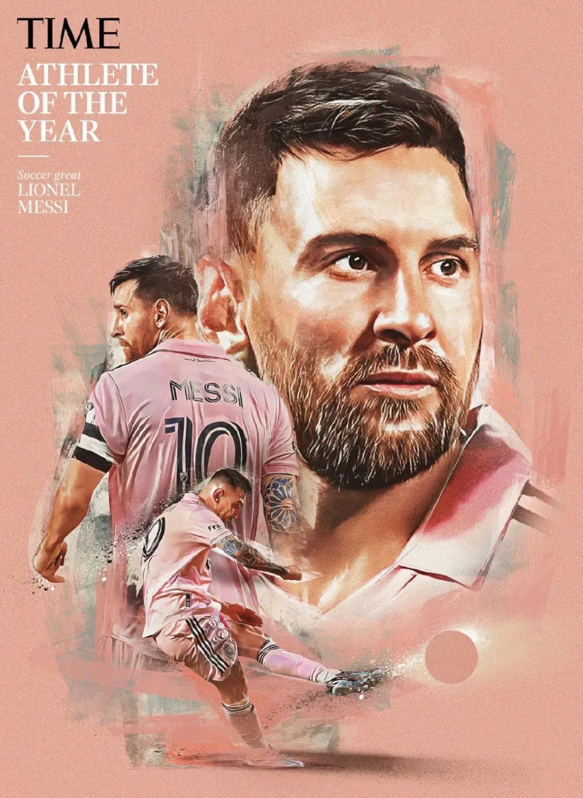 梅西当选《时代》年度最佳运动员! br> br>北京时间12