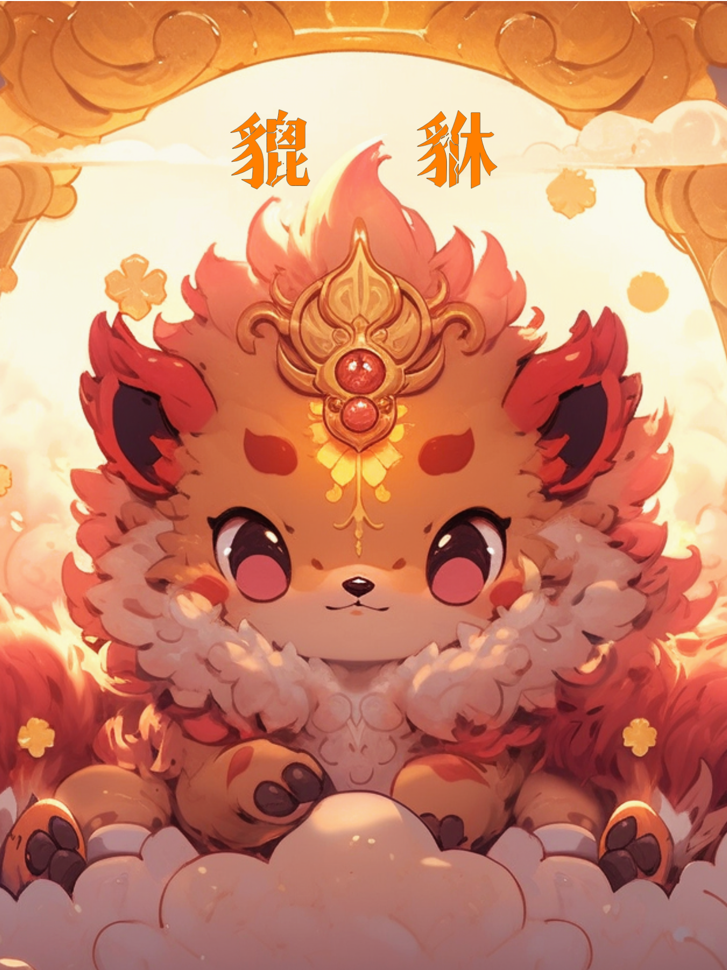 是莉莉丝啊 的想法: ai绘画 - 神兽貔貅