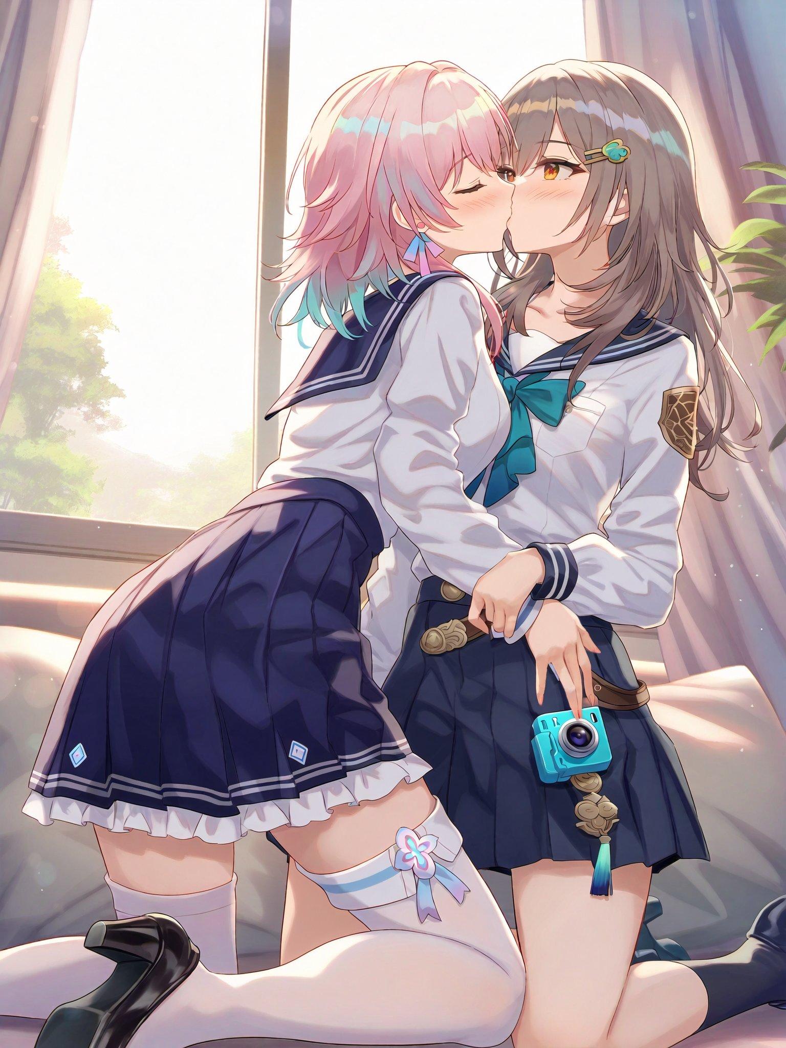 最新一集我还没敢看,有没有看的老哥点评一下) #唯有百合才能拯救世界