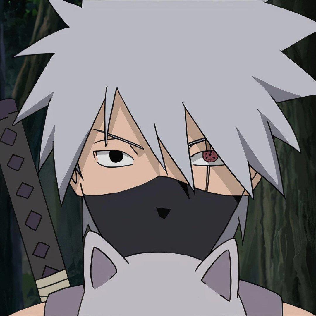 心理学人机 的想法: 《火影忍者》年轻的旗木卡卡西微信头像