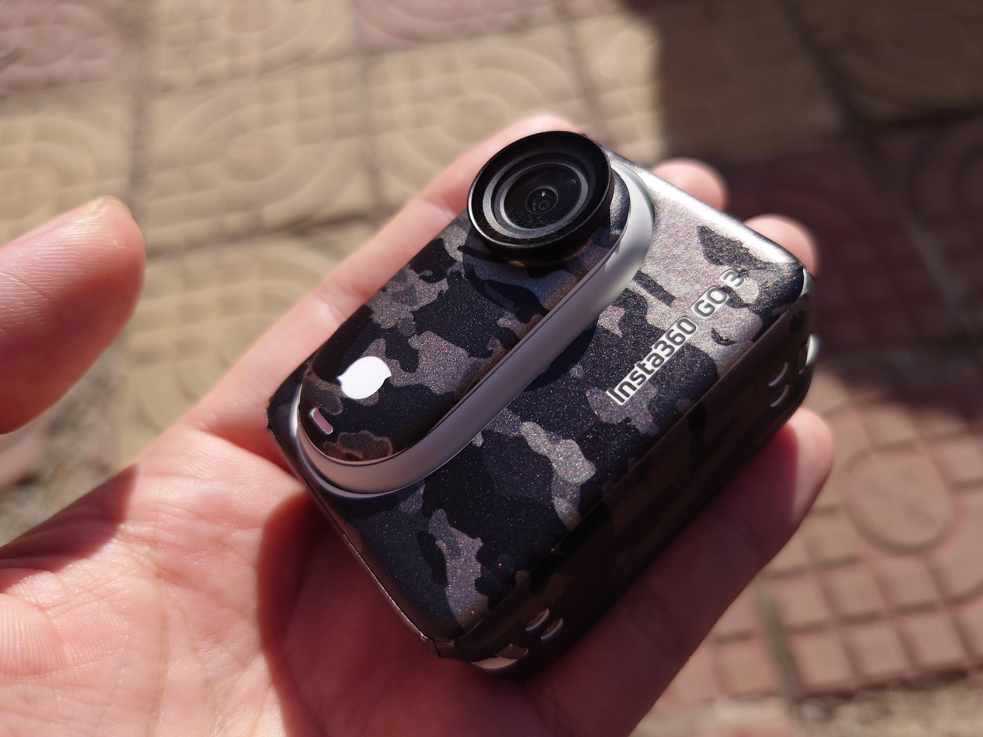 明天進山把運動相機做了全機包膜自從入手了影石insta360go3gopro就丟