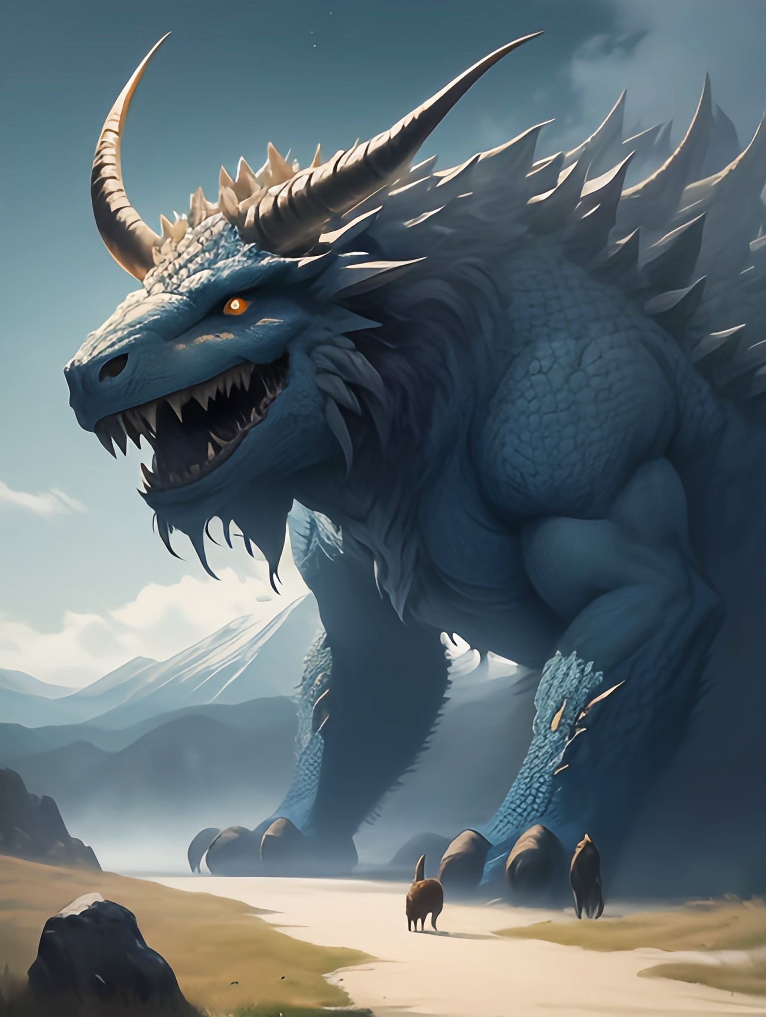 梁说佳史 的想法: 奇兽"獓狠",和穷奇一样凶残 | 獓狠又被叫做獓因 br