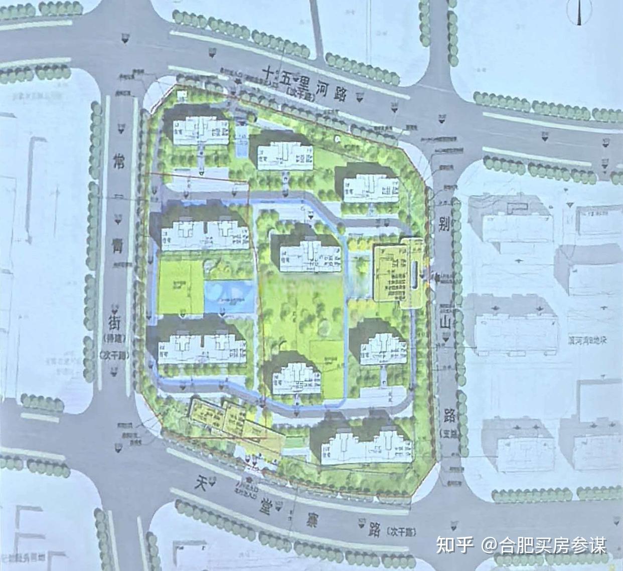 合肥买房参谋 的想法: 政务东滨河湾 A 地块规划公布 户型 130-185㎡共 332 套房源政务东滨河湾 A 地块(原包河区 ...
