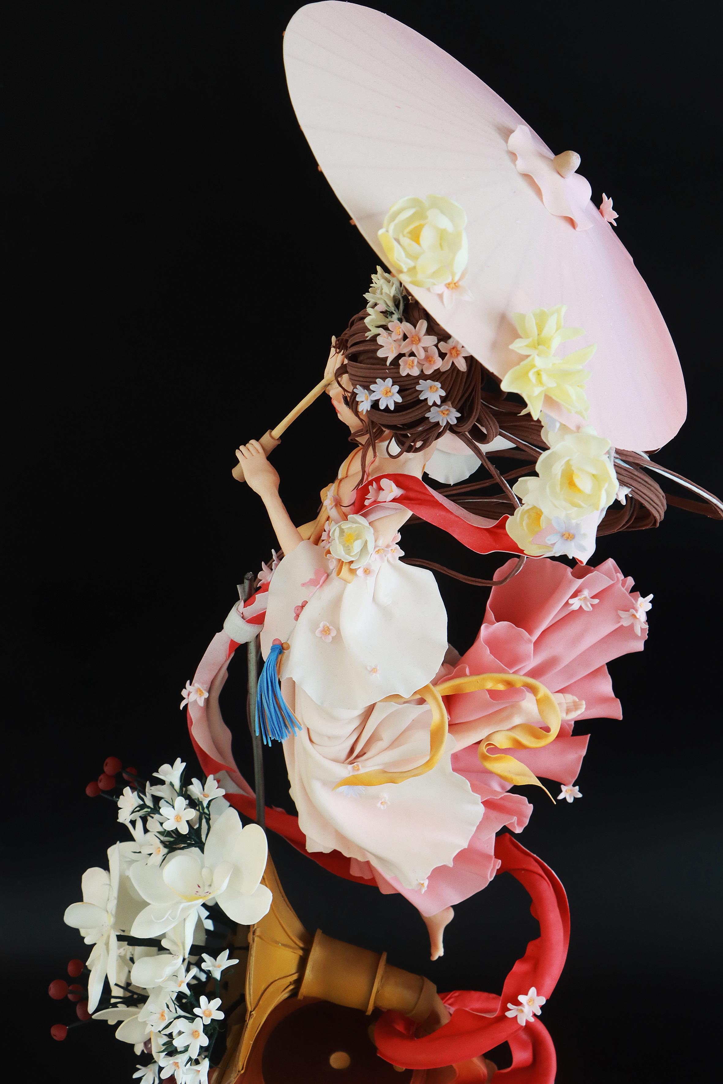 山西新东方烹饪 的想法: 巧笑倩兮,美目盼兮,国风翻糖人偶蛋糕来了,请