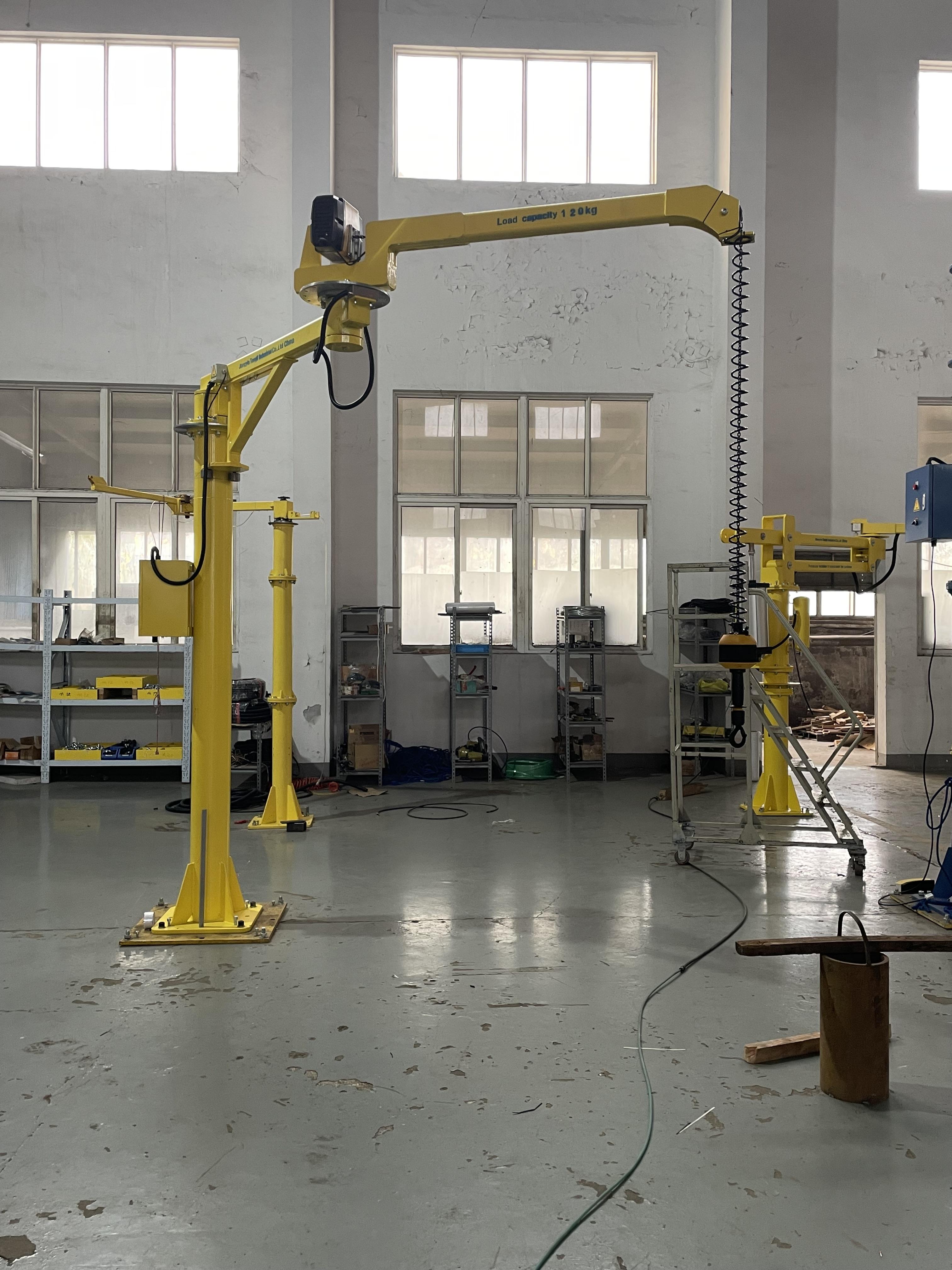 智能平衡吊具有悬浮称重功能,因此能