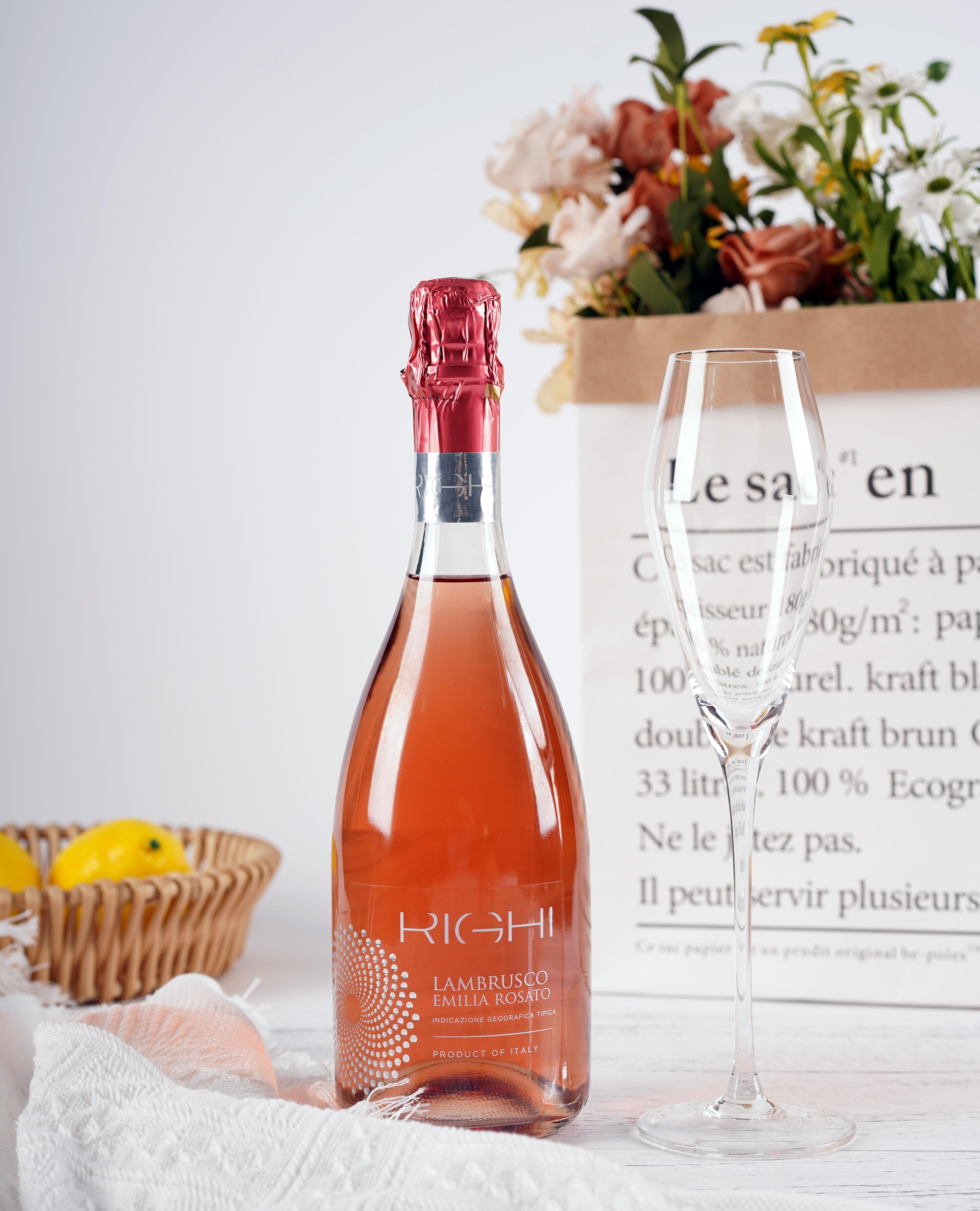 知乎用户kgnd4m 的想法: 意大利瑞吉蓝布鲁斯科桃红起泡酒 | 瑞吉蓝