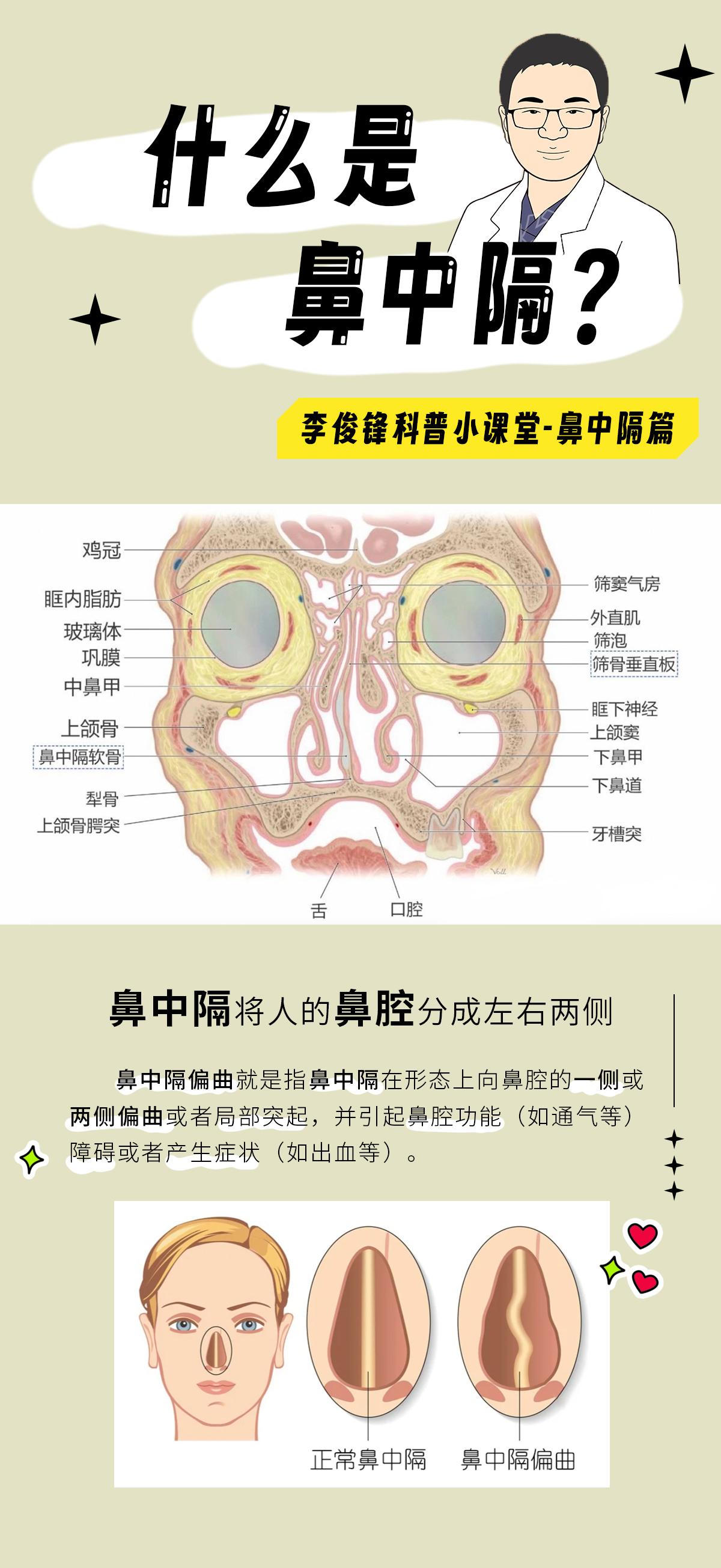 鼻中隔偏曲是什么意思? | <a class="hash_tag" href="