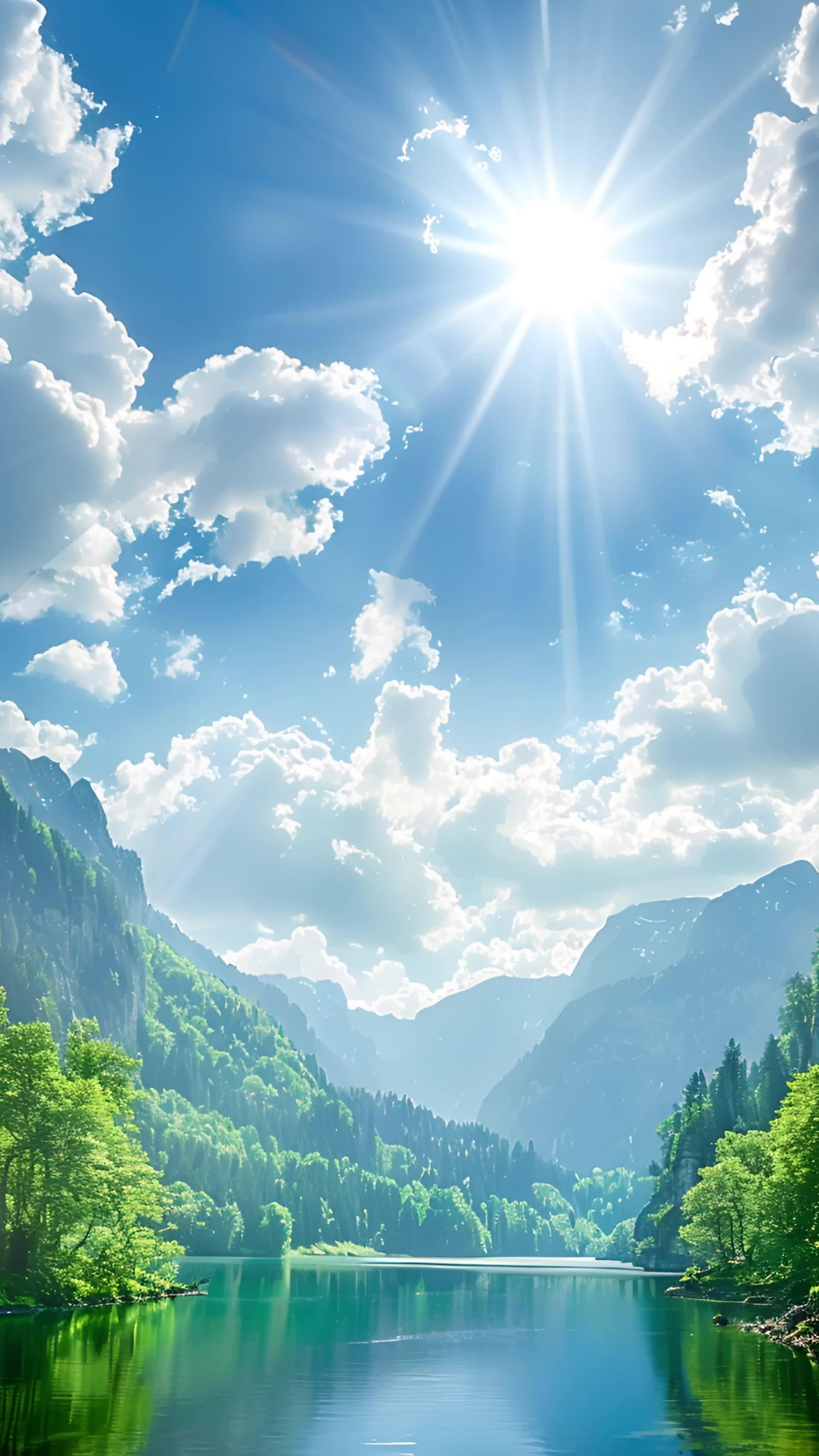 美丽动人的风景会让你开心,会让你想到诗,想到画,想到大自然的味道