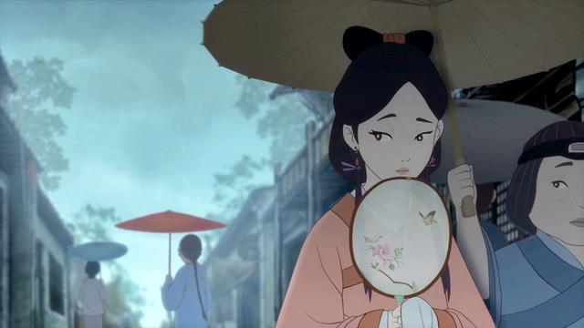 银烛流萤 的想法: 红豆寄相思—中国风国漫《相思》 | 红豆生南国,春