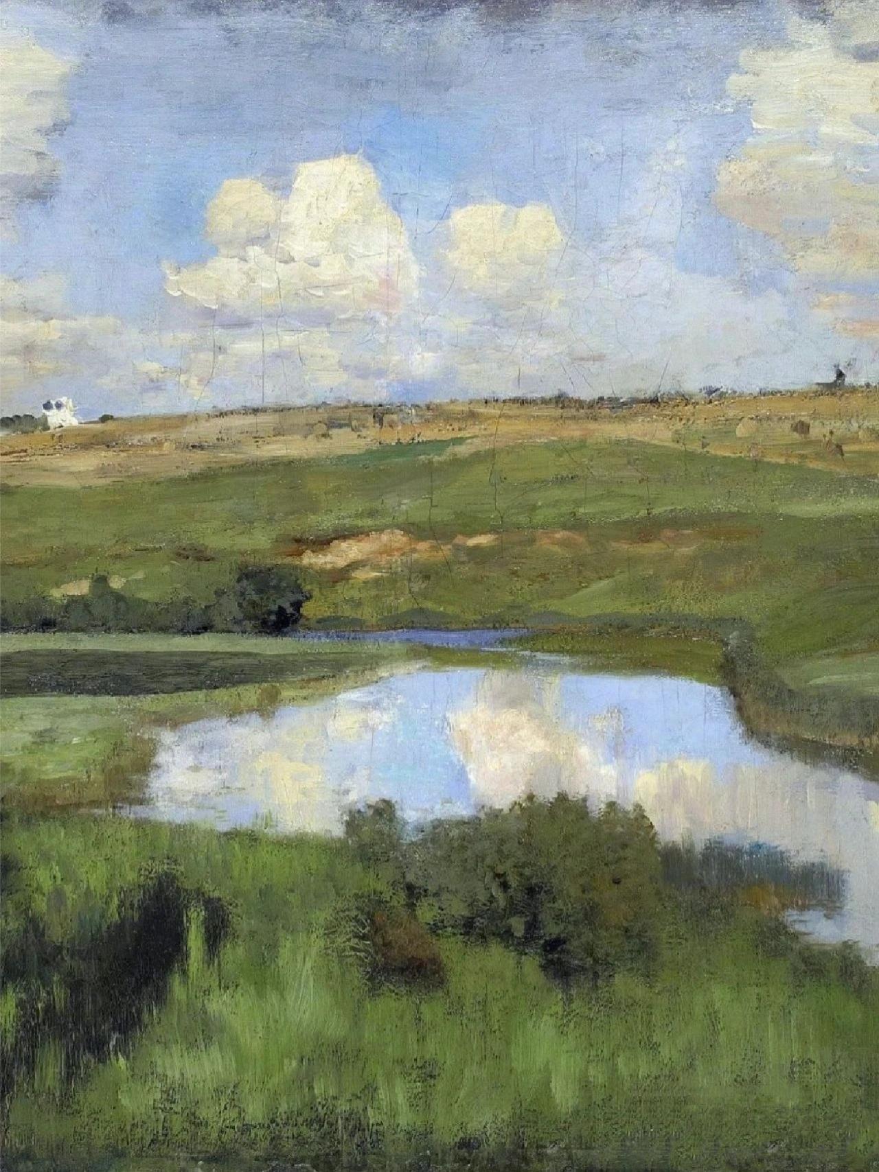 的想法: 世界油画大师isaac levitan | "情绪风景画" br>国籍:列维坦