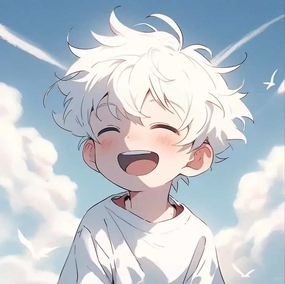 治愈系笑容版可爱头像男在这个充满治愈系笑容的世界里我发现了一片