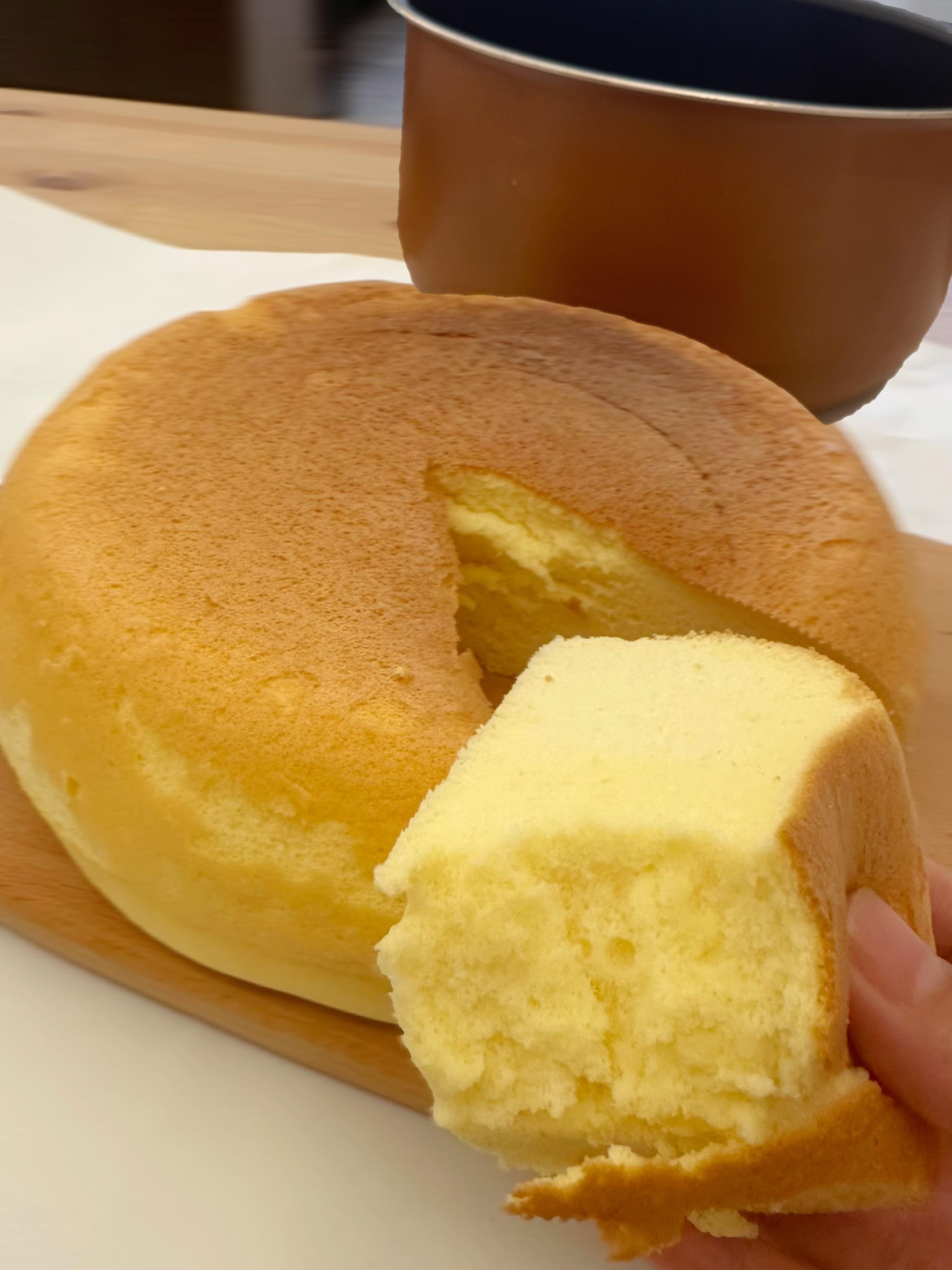 momo 的想法: 电饭煲蛋糕1次成功!