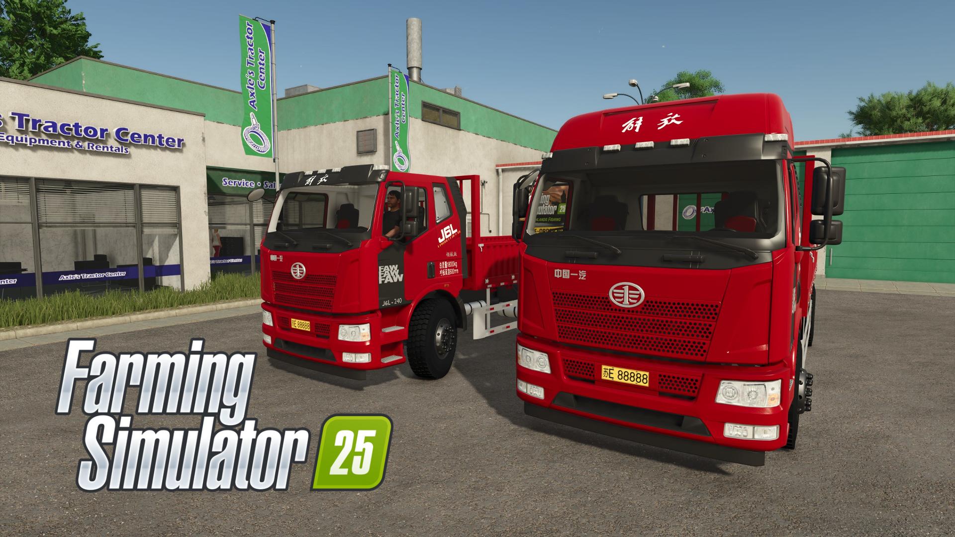 解放 J6L  领航版 4×2 国产卡车模组 v1.0