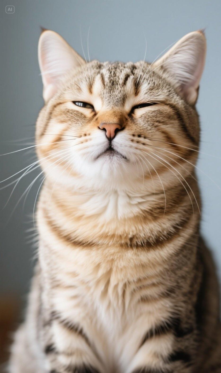 猫咪憨憨表情大赏 如果你正在收集那些让人"一看就傻乐"的猫表情包