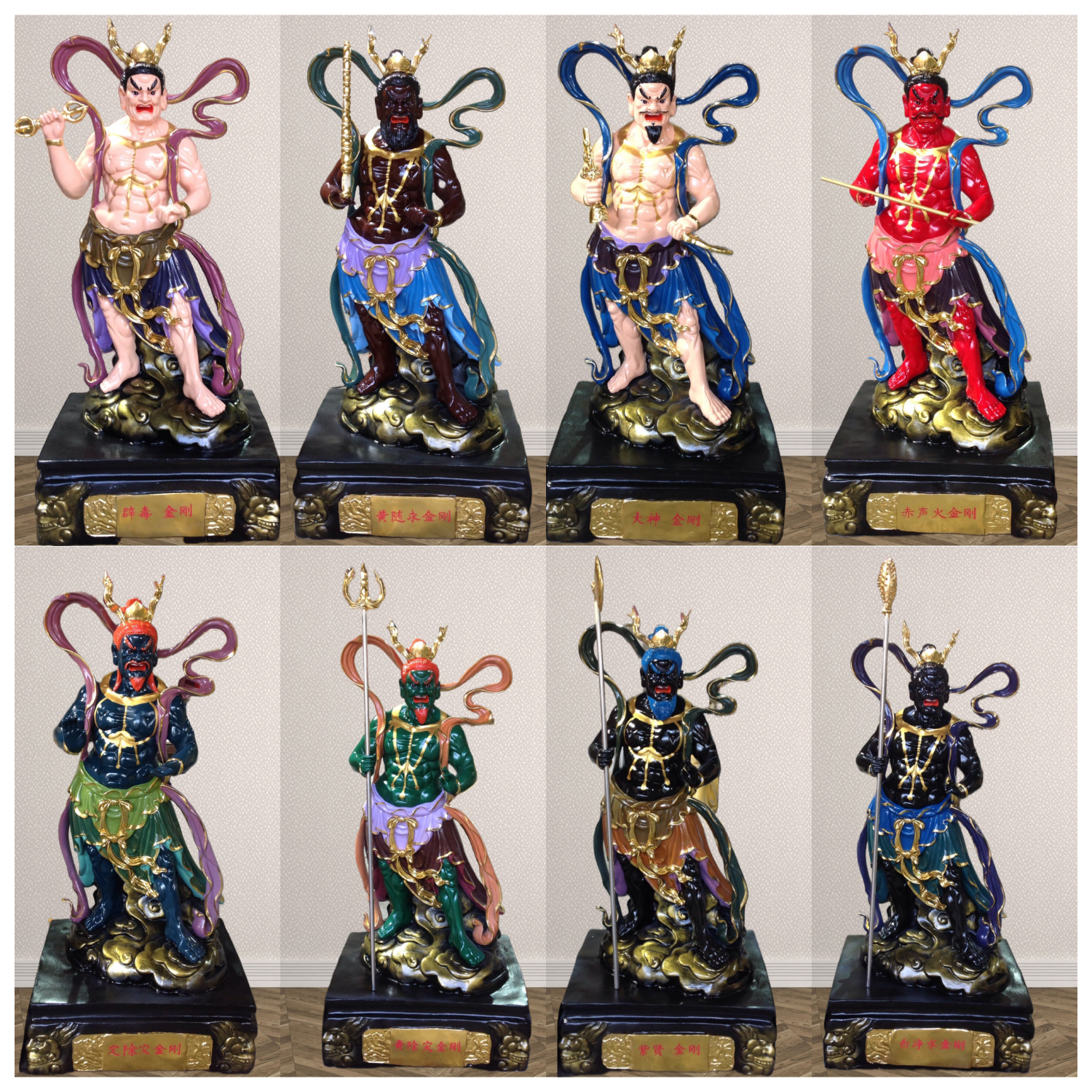 一方一净土 的想法: 佛教八大金刚菩萨护法神都是谁呢?